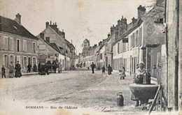 Dormans - La Rue De Châlons - Villageois Fontaine - Dormans