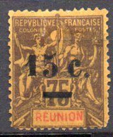 Réunion: Yvert N° 54A(*) - Neufs