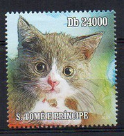 Fauna. Cats - (S. Tome) MNH (3W0335) - Domestic Cats