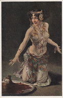 Schmutzler Artist Image, 'Salome' Woman With Severed Head John The Baptist C1910s/30s Vintage Postcard - Schmutzler, L.