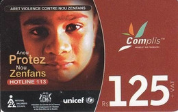 @+ Ile Maurice - Recharge GSM - Complis 125 - Enfant - Ref: MU-CEL-REF-0011 - Mauricio