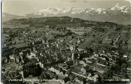 FELDKIRCH  VORARLBERG  Panorama G. Hohen Kastern - Feldkirch