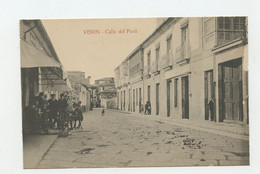 VERIN, Galicia, Orense - Calle Del Perú   ( 2 Scans ) - Orense