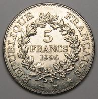 5 Francs Hercule De Dupré, 1996, Nickel - V° République - 5 Francs