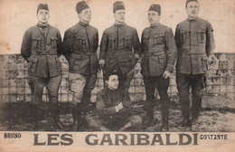 1914 Les Six Fils De Ricciotti Garibaldi (Bruno, Costante, Ezio, Sante...) Régiment De La Légion - Carte Non Circulée - Personen