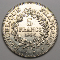 5 Francs Hercule De Dupré, 1996, Nickel - V° République - 5 Francs