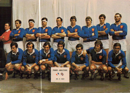 CPA  RUGBY @ FRANCE ANGLETERRE 1972 @ - Rugby