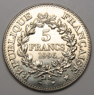 5 Francs Hercule De Dupré, 1996, Nickel - V° République - 5 Francs