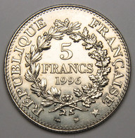 5 Francs Hercule De Dupré, 1996, Nickel - V° République - 5 Francs