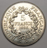 5 Francs Hercule De Dupré, 1996, Nickel - V° République - 5 Francs