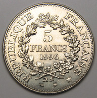 5 Francs Hercule De Dupré, 1996, Nickel - V° République - 5 Francs