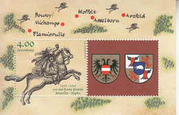 2016 Luxembourg Postal Routes  Souvenir Sheet  MNH @ BELOW FACE VALUE - Ongebruikt