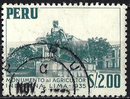 Peru 1953 - Mi 530 - YT 435 ( Monument To The Indigenous Farmer ) - Peru