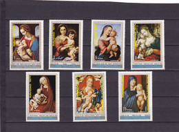 1971 Republica De Guinea Ecuatorial / Äquatorial-Guinea. Gemälde Madonna Mit Kind - Guinée Equatoriale