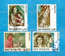 SAN MARINO ° 1975 - ANNO SANTO . Unif. 939 à 942. 4 Valori.  . Usati - Used Stamps