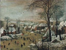 Roma - Galleria Doria - Pieter Bruegel - Il Giovane - Paesaggio Sotto La Neve - Formato Grande Non Viaggiata – FE390 - Mostre, Esposizioni