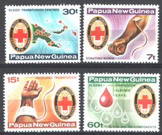 Papua & Nuova Guinea 1980 Y.T.393/96 **/MNH VF - Papua Nuova Guinea