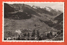 ZMT-07 Route D'Orsières à Champex Et Vue Vallée Du Saint-Bernard.  Visa ACF 1939  Circulé 1945 Perrochet Et Ph. 8126 - Orsières