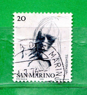 San.Marino ° - 1976 -  Le Virtù Civili. Lire 20. Unif. 954. - Used Stamps