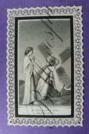 Holy Card  Dentelle Kant  Theresia KEPPENS Wed. Joannes Vydt TEMSE  1786 -1861 Impr Dopter Paris - Andachtsbilder