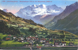 Lötschbergbahn - Reichenbach Mit Blüemlisalp          Ca. 1910 - BE Berne