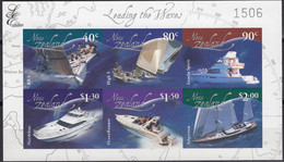 NEW ZEALAND 2002 Leading The Waves, Limited Edition IMPERFORATE Miniature Sheet MNH - Other (Sea)