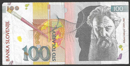Slovenia - Banconota Circolata Da 100 Talleri P-14a - 1992 #19 - Slovenië