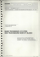 Oceanic - Note Technique : Chassis Téléviseurs N-B Portables 31 - 36 - 44 Cm - Televisie
