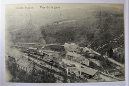 BELGIQUE - LIEGE - TROIS-PONTS - Vue De La Gare - 1919 - Trois-Ponts