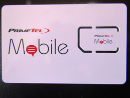 SIM GSM CHYPRE   PRIMETEL  MOBILE MINT - Chypre