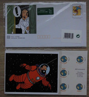 PRÊT à POSTER TINTIN Joyeux Anniversaire Et 7 à 77 Ans NEUF Sous Blister  Carte Et  Enveloppe Milou Cartoon BD Tintin B - Zonder Classificatie