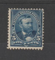 U.S.A.:  1898  U. GRANT  -  5 C. UNUSED  STAMP  -  YV/TELL. 125 - Ongebruikt