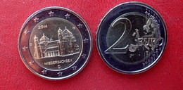 2 Euro Comemorativ Coin Germany 2014 Niedersachsen "D" Castle Unc. - Germany