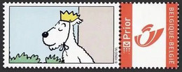 DUOSTAMP/MYSTAMP** - Milou, Roi / Bobbie, Koning / Struppi, König / Snowy, King - (Hergé) - Philabédés (cómics)