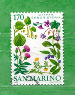 SAN MARINO ° 1977 - ERBORISTERIA. Unif. 996 .Usati - Used Stamps