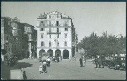 Greece Corfou Corfu Old Town Esplanade Photocard UNUSED 1930s - Grecia