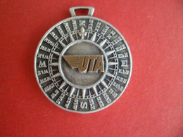 Médaille Avion Aviation Compagnie Aérienne UTA Union Des Transport Aériens - French Airlines - Professionnels / De Société