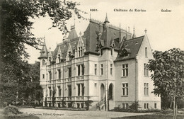 11676 Cpa 29 Gouëzec - Château De Keriou - Gouézec