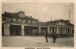 ALESSANDRIA CITTÀ - Tram - Esterno Stazione Ferroviaria - VG - AC018 - Alessandria