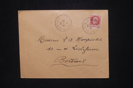 FRANCE - Type Pétain Avec Surcharge RF De Libération Sur Enveloppe De Bordeaux En 1944 -  L 119209 - Libération