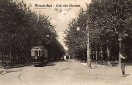 ALESSANDRIA CITTÀ - Tram - Viale Della Stazione - VG - AC024 - Alessandria