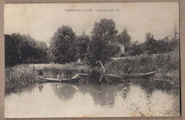 CPA 34 - CASTELNAU LE LEZ - CASTELNAU-le-LEZ - Les Bords Du Lez - TB PLAN ANIMATION Barques + Oblitération - Castelnau Le Lez