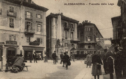 ALESSANDRIA CITTÀ - Tram - Piazzetta Della Lega - VG - AC029 - Alessandria