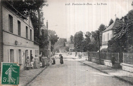 CPA   76   FONTAINE-LE-DUN---LA POSTE - Fontaine Le Dun