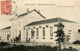 St Aulaye * La Mairie * école Des Garçons * Groupe Scolaire - Autres & Non Classés