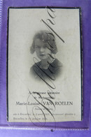 Bidprentje  Marie-Louise VAN ROELEN Bruxelles 1905-1925 - Andachtsbilder