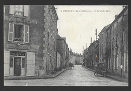 Cerizay (erreur Dans Le Titre, Ceriyay) La Grande Rue, Carte Inédite (A10p59) - Cerizay