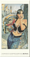 GIBRAT - MAREE BASSE - FEMME, SEXY, EROS, CHARME - Ex-libris 10 X19 TBon Etat (voir Scan) - Illustratori G - I