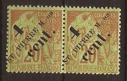 SPM - 1891/92 - Paire Du N° 41 NEUF XX MNH - (rare Sans Charnière) - Unused Stamps