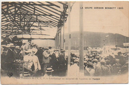 63 Coupe Gordon Bennet 1905  Les Tribunes De L'ACF à LASCHAMPS Au Moment De L'arrivée De Théry - Non Classificati